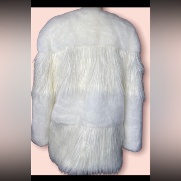 ZARA FAUX FUR JACKET - Picture 3 of 4